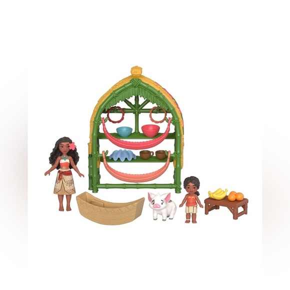 Disney Moana 2 - Moana & Simea Village Home Play Set,Dolls,NWT - Picture 6 of 7
